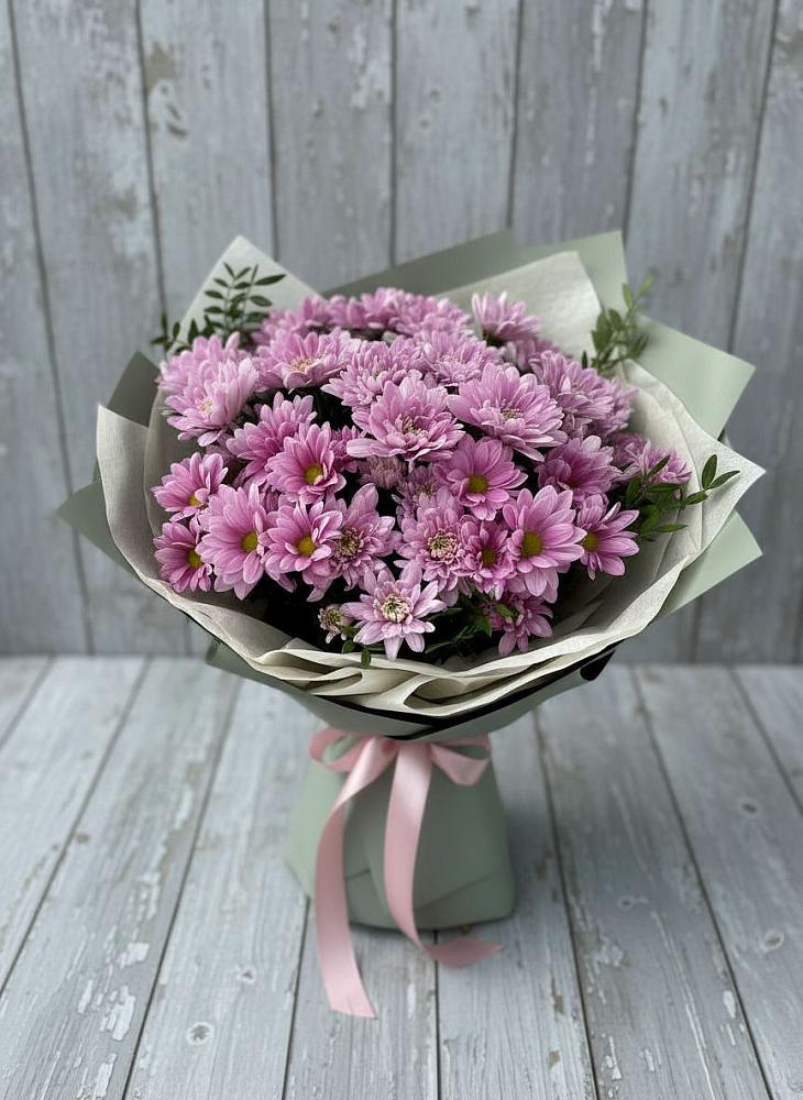 Букет цветов из: Хризантемы в Николиной Балке