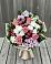 Букет цветов из: Альстромерии, Гвоздики, Розы и Хризантемы в Николиной Балке