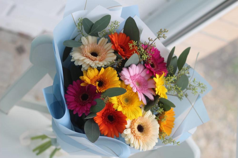 Букет цветов из: Герберы в Николиной Балке