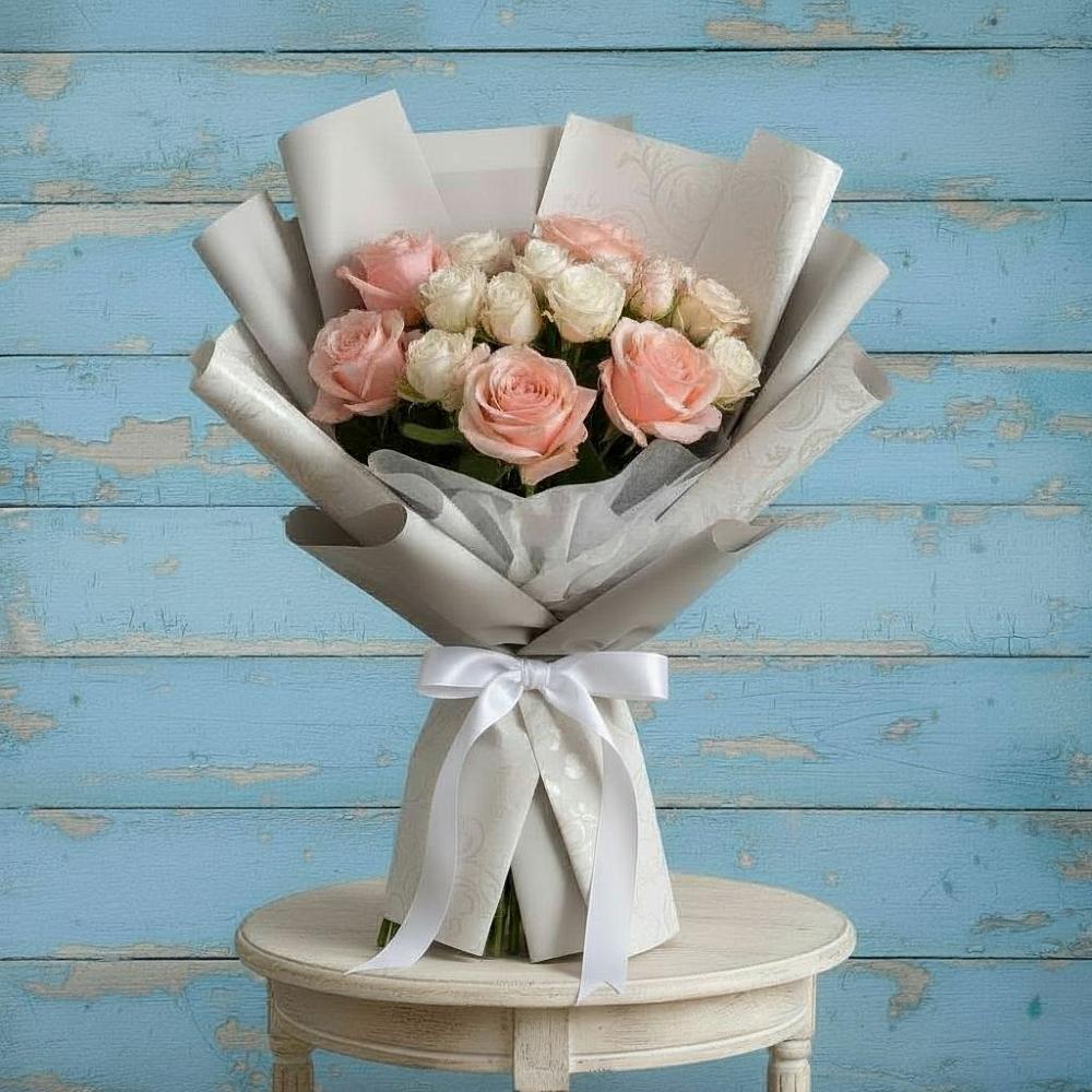 Букет цветов из: Розы в Николиной Балке