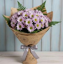 Букет цветов из:  Хризантемы в Николиной Балке