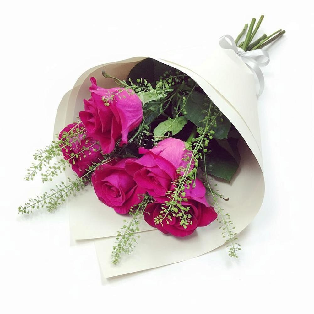 Букет цветов из: Розы в Николиной Балке