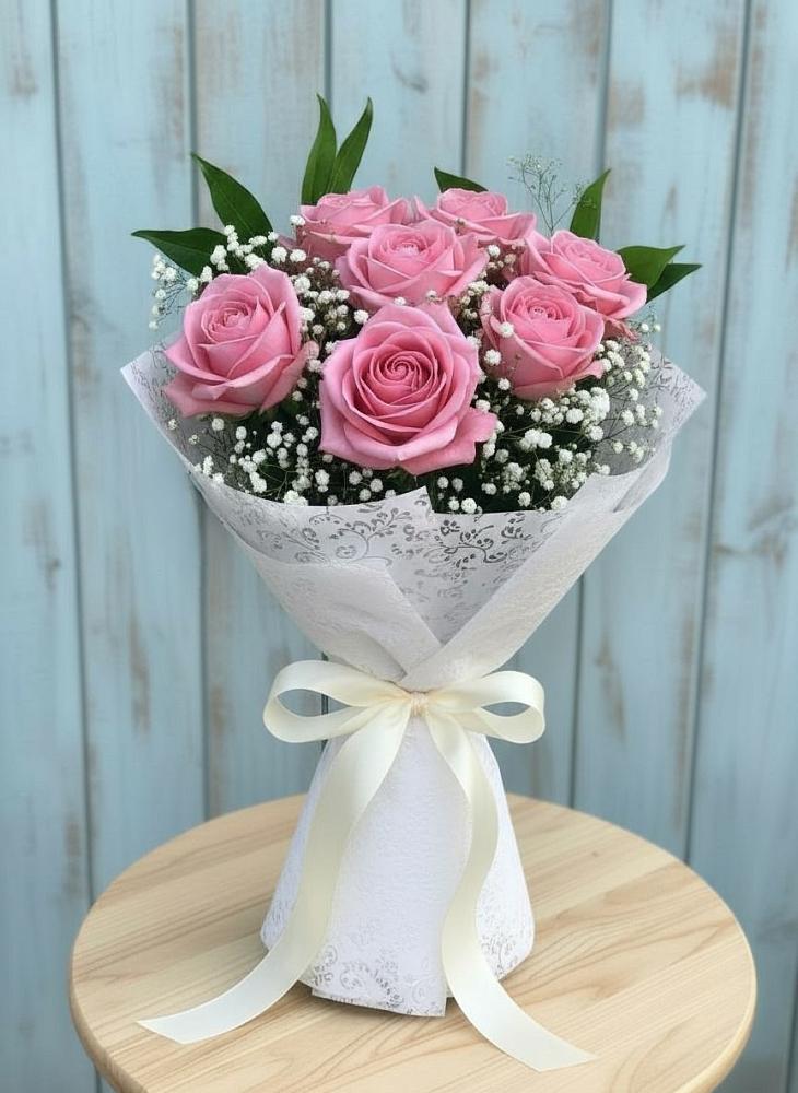 Букет цветов из: Розы в Николиной Балке