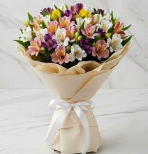 Букет цветов из:  Альстромерии #REPLACE_PRED# Николиной Балке