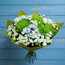 Букет цветов из:  Хризантемы в Николиной Балке