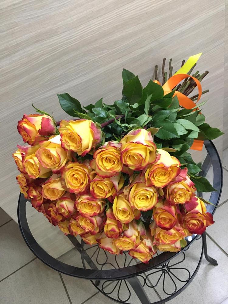 Букет Желтые розы в Николиной Балке