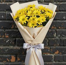 Букет цветов из:  Хризантемы в Николиной Балке