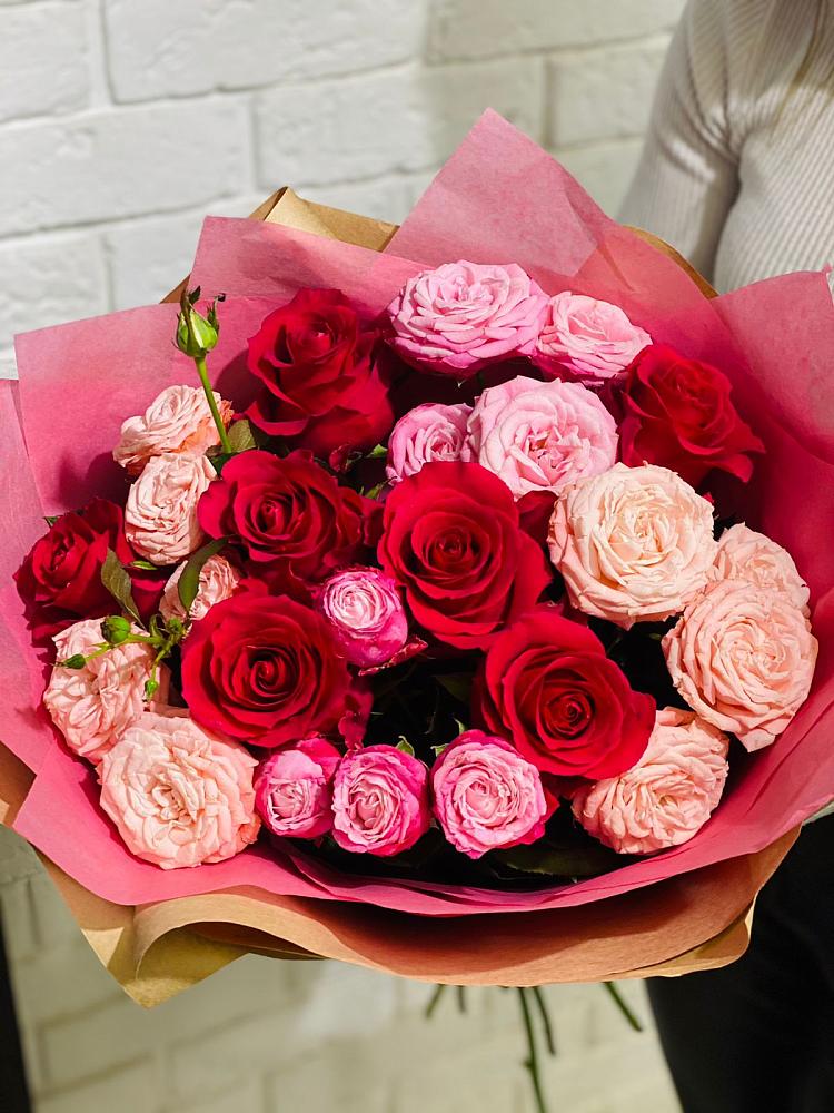 Букет цветов из: Розы в Николиной Балке