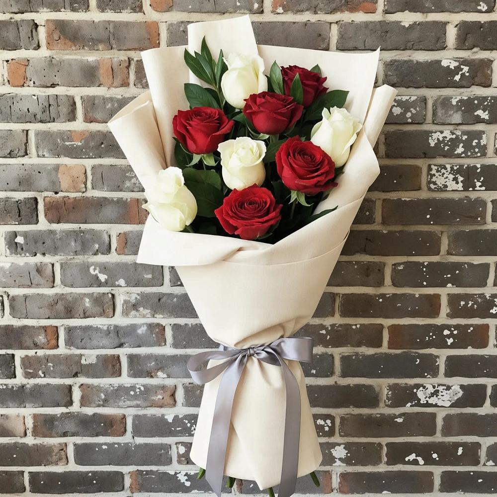 Букет цветов из: Розы в Николиной Балке