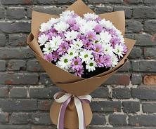 Букет цветов из:  Хризантемы в Николиной Балке