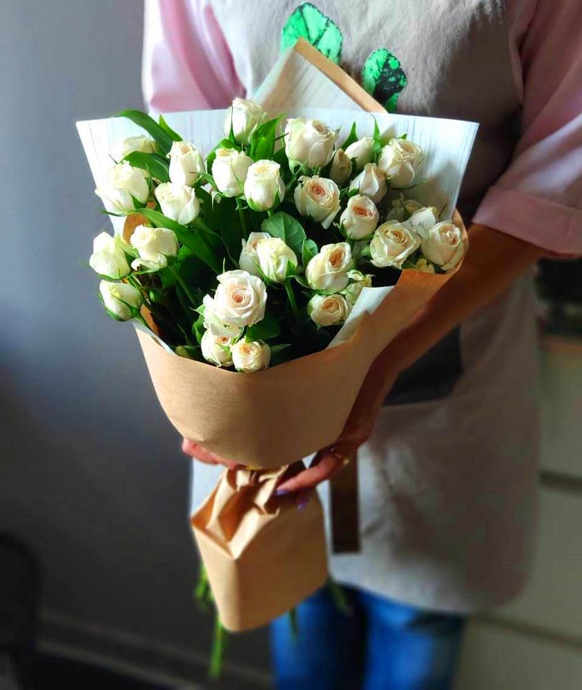 Букет цветов из: Розы в Николиной Балке