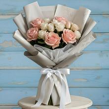 Букет цветов из:  Розы в Николиной Балке