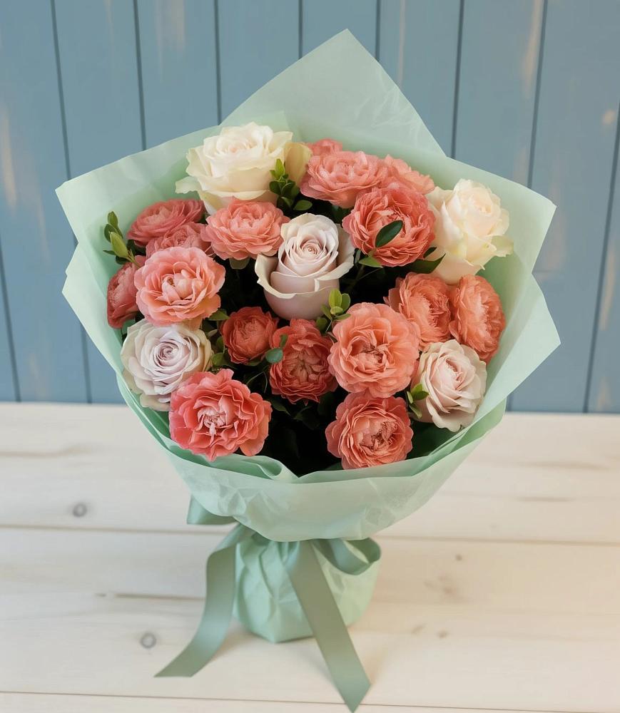 Букет цветов из: Розы в Николиной Балке