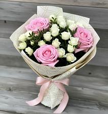 Букет цветов из:  Розы в Николиной Балке