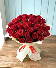 Букет 29 Красных роз в Николиной Балке
