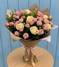 Букет цветов из:  Розы в Николиной Балке
