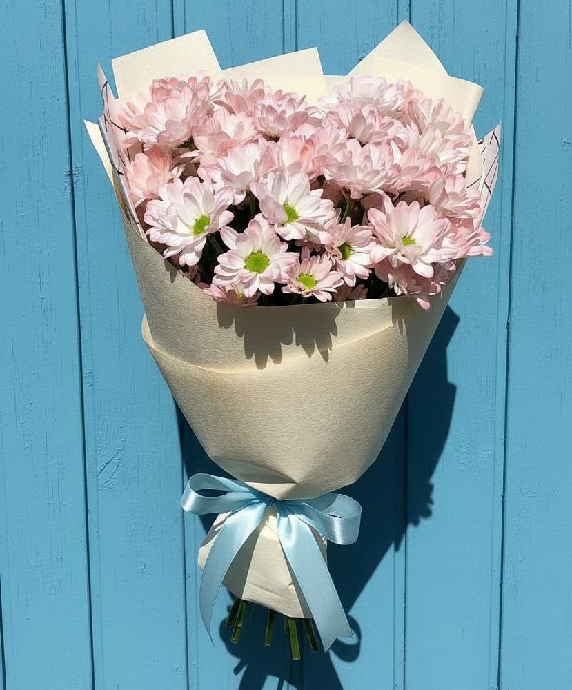 Букет цветов из: Хризантемы в Николиной Балке