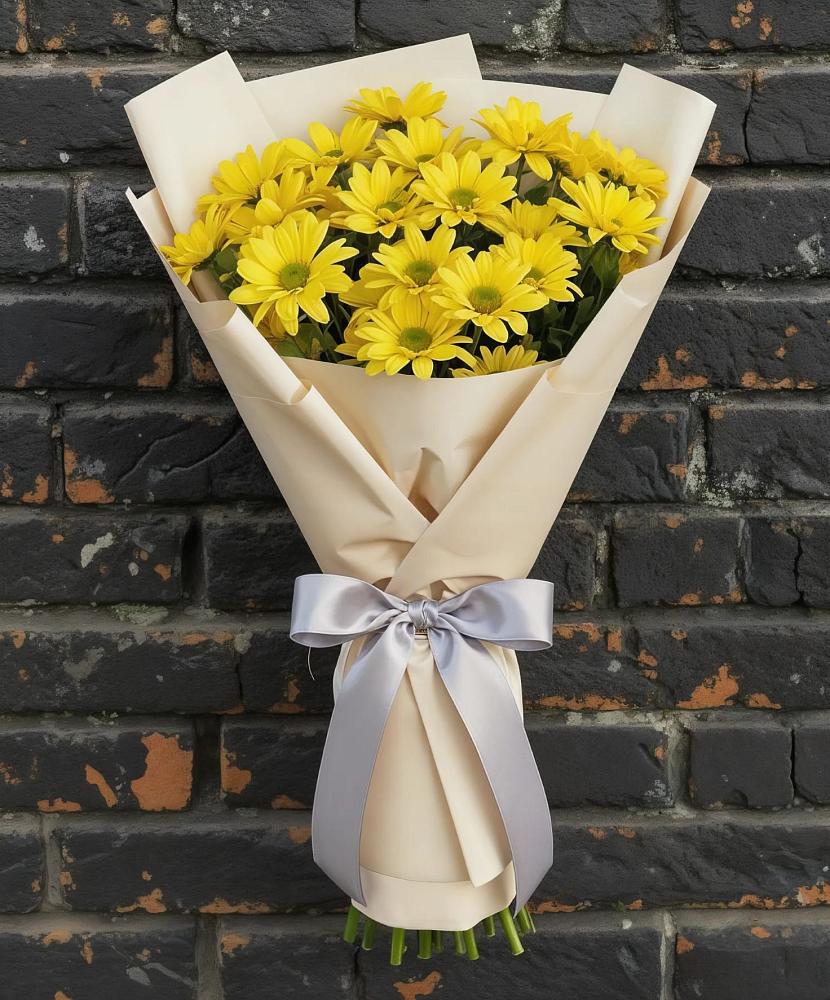 Букет цветов из: Хризантемы в Николиной Балке