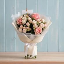 Букет цветов из:  Розы #REPLACE_PRED# Николиной Балке