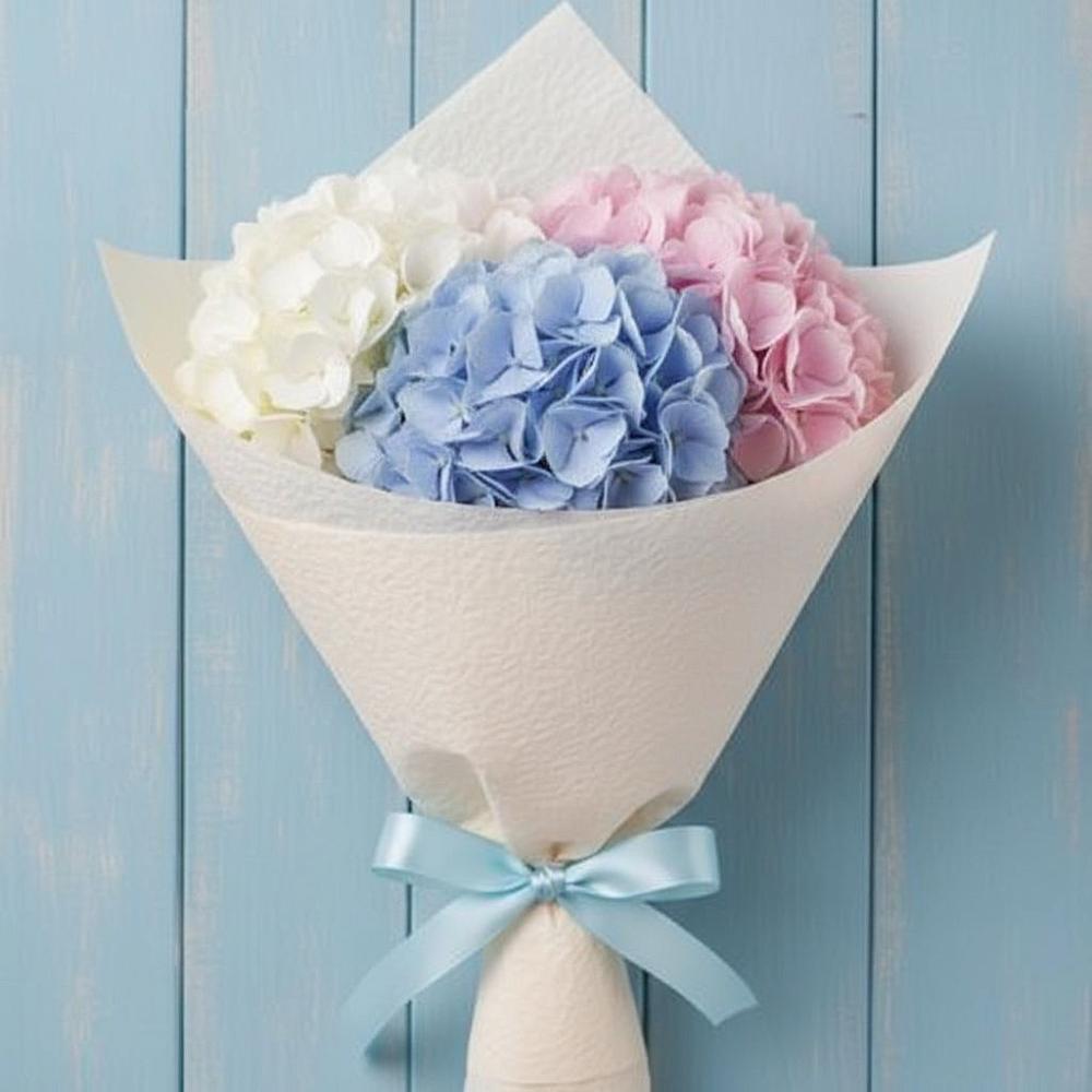 Букет цветов из: Гортензия в Николиной Балке